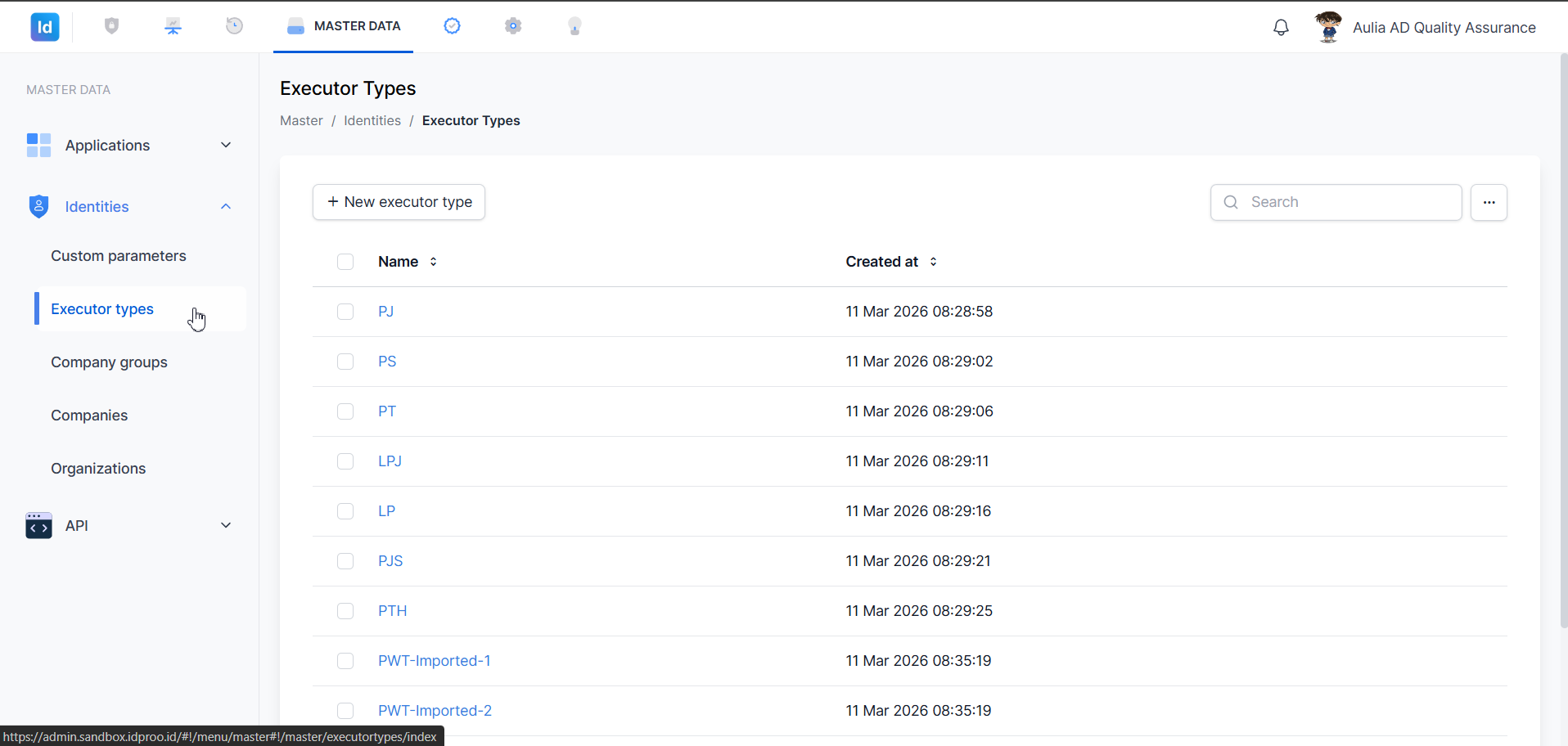screenshot-320-executor-types-list