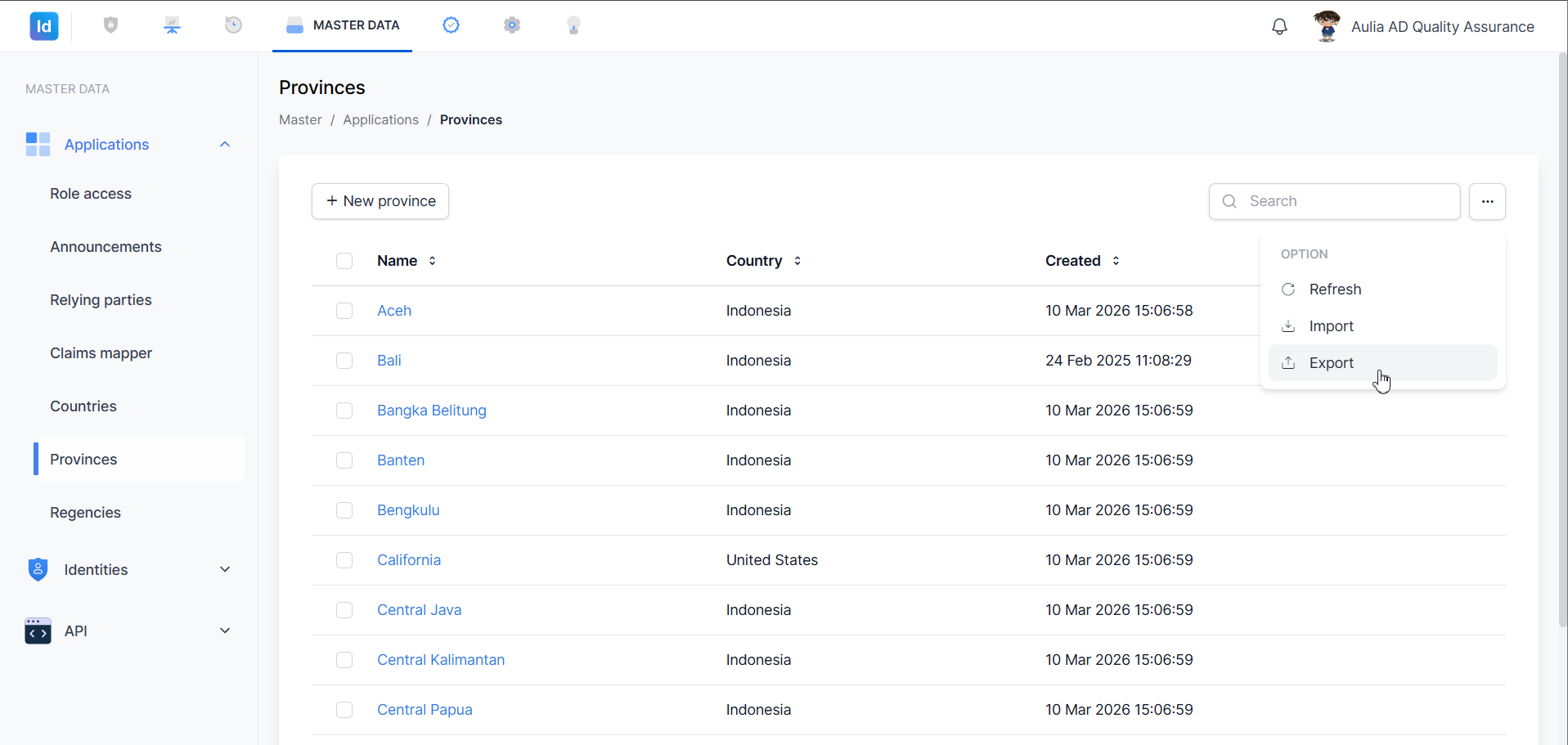 screenshot-274-export-menu-hover