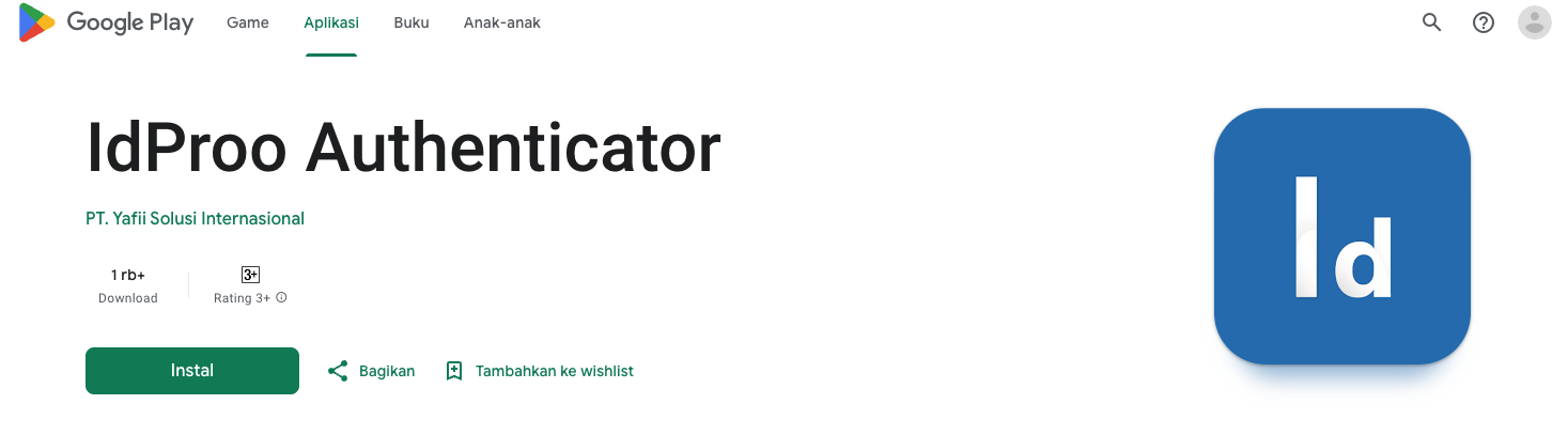 IdProo di Google Play Store