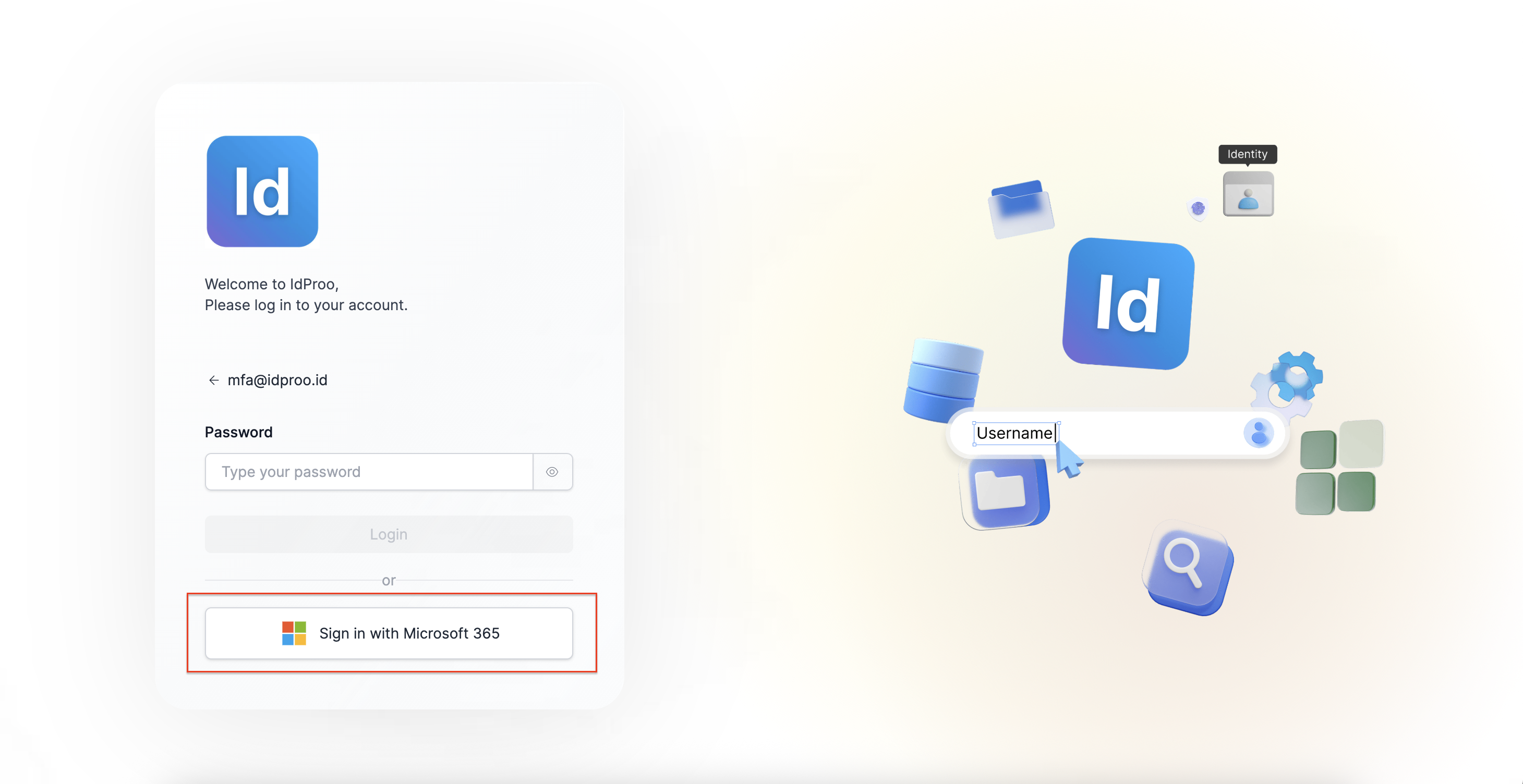 Login dengan Microsoft 365